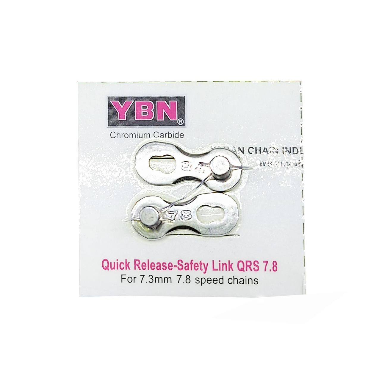 Замок ланцюга YBN 7/8 Sp Сріблястий (G0000726) Замок ланцюга YBN 7/8 Sp Сріблястий (G0000726)