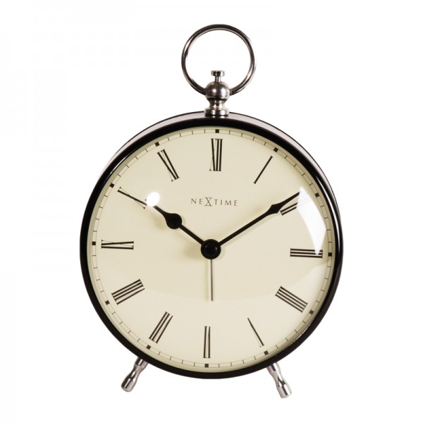 Часы настольные Charles 17,5х12,5 см Черный