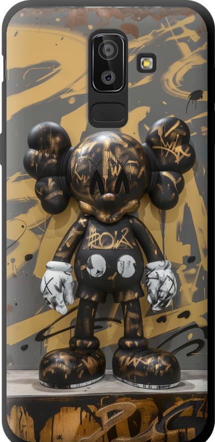 Чехол на Samsung Galaxy J8 2018 Bronze kaws (6097b-1511-42517)