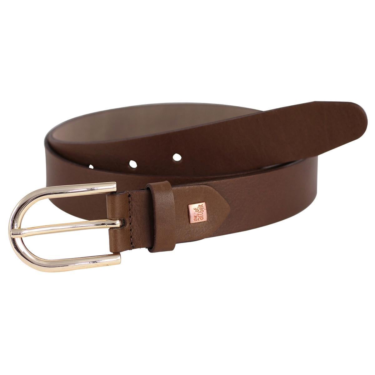 Ремень женский The art of belt 40052 Коричневый