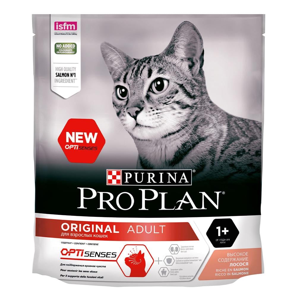 Сухой корм для котов Purina Pro Plan Salmon - 10 кг - фото 2 Сухой корм для котов Purina Pro Plan Salmon - 10 кг - фото 2