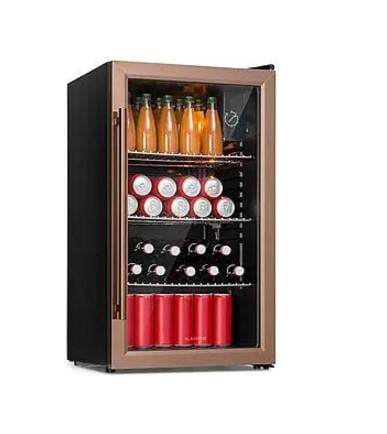 Холодильник витрина KLARSTEIN Beersafe медь XXL 80 л 3 полки