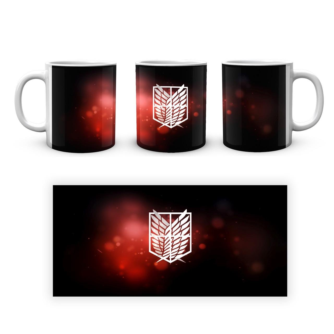 Чашка Geekland Attack on Titan Эмблема разведкорпуса (AT.02.70) - фото 2 Чашка Geekland Attack on Titan Эмблема разведкорпуса (AT.02.70) - фото 2