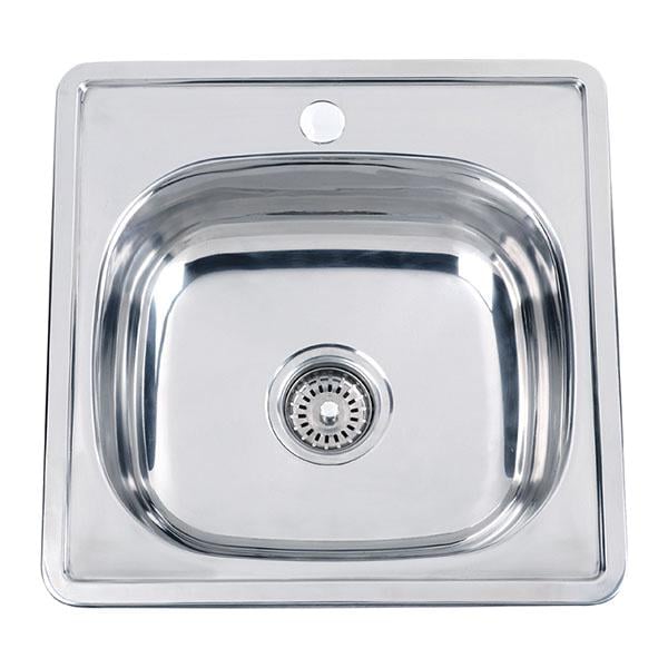 Мойка для кухни Zerix ZM0558 480x480 мм микротекстура 0,6 мм (63720)