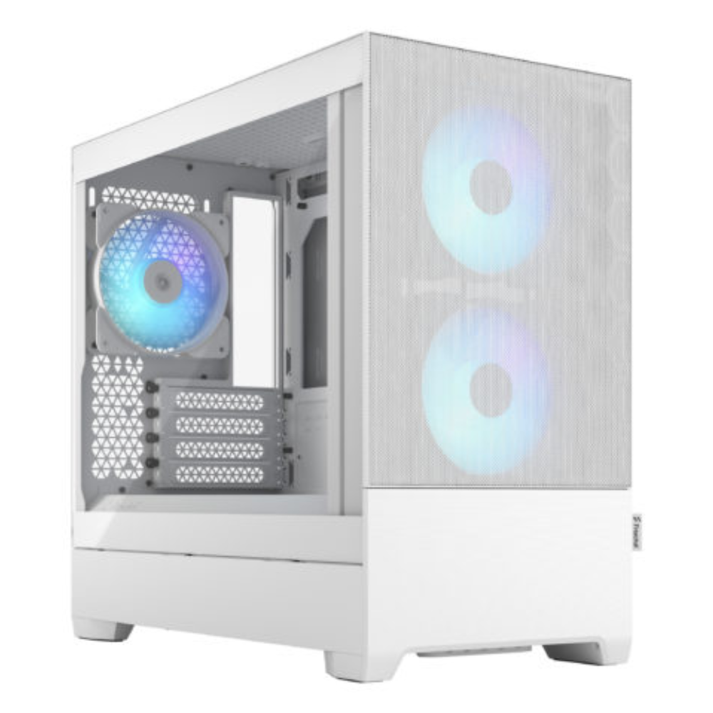 Корпус компьютерный Miditower Fractal Design Pop Mini Air RGB с прозрачной боковой панелью TG без БП Белый (574656)