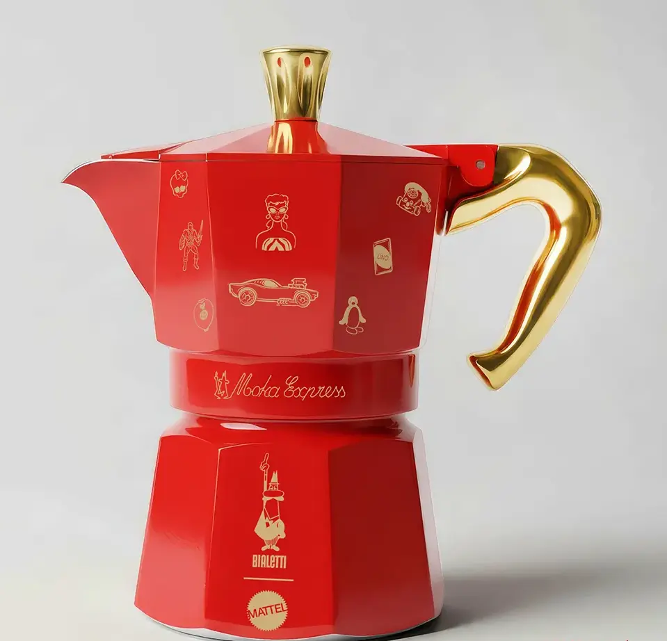 Гейзерна кавоварка Bialetti SET MATTEL 80th Anniversary 130 мл (0005263)