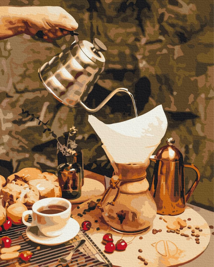 Картина по номерам Brushme Премиум Oсобое чаепитие 40x50 см (PBS52337)