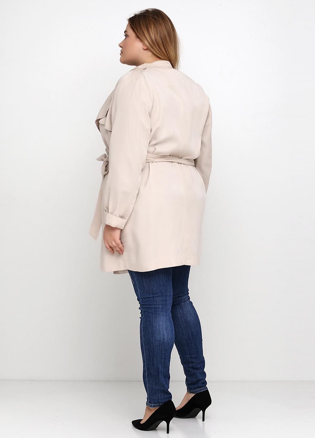 Пальто р. 44 Светло-бежевый (5752147sdm) - фото 2 Пальто р. 44 Светло-бежевый (5752147sdm) - фото 2