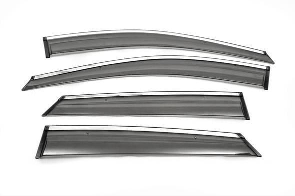 Ветровики ABM для Hyundai IX-35 2010-2015 Chromium 89513