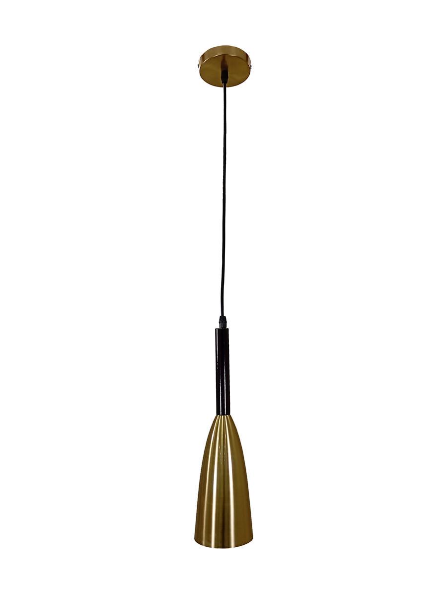 Cветильник подвесной Levistella 910RY632 с металлическим плафоном Бронзовый (1887932554)