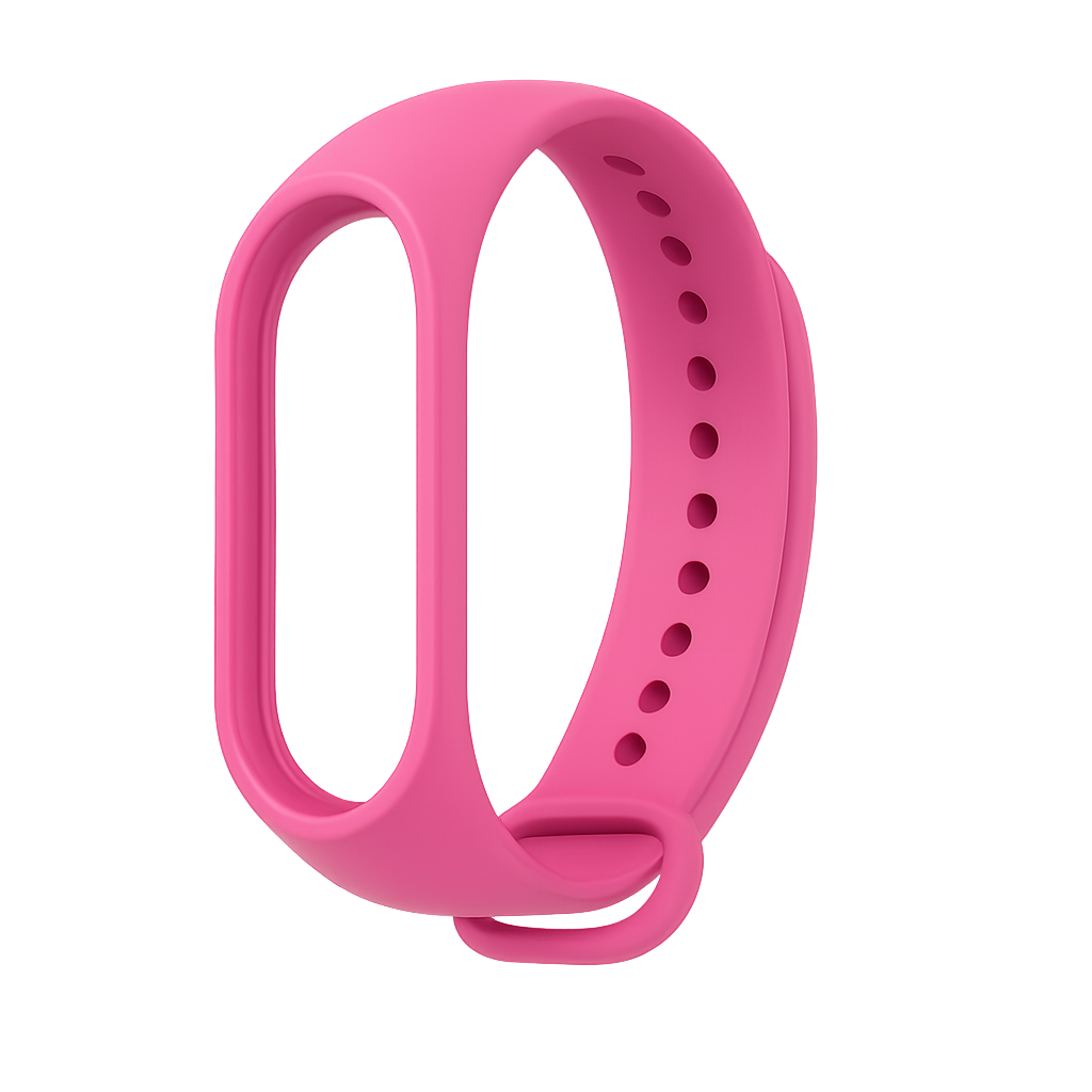 Ремешок для Xiaomi Mi Band 3/4 силиконовый Pink