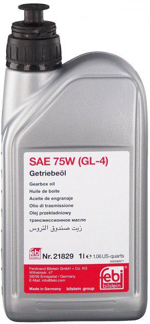 Мастило трансмісійне FEBI GL-4 75W 1 л (962) Мастило трансмісійне FEBI GL-4 75W 1 л (962)