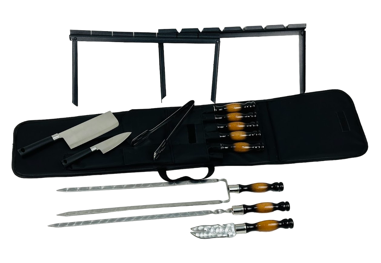 Набор шампуров подарочный Пример в чехле 12 пр. (106-10-NB-2232)