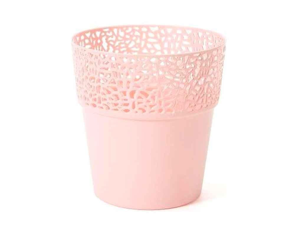 Горшок для цветов Lamela 400 мл Роса 115 Розовый (798535)