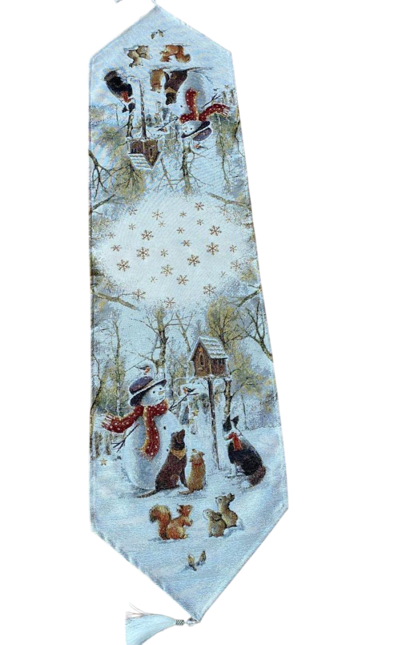 Раннер на стол новогодняя дорожка 35х145 см