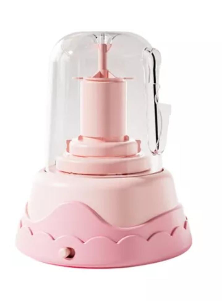 Гончарний круг для дівчаток із фарбами та глиноювкомплекті 5 шт. Рожевий (77790)