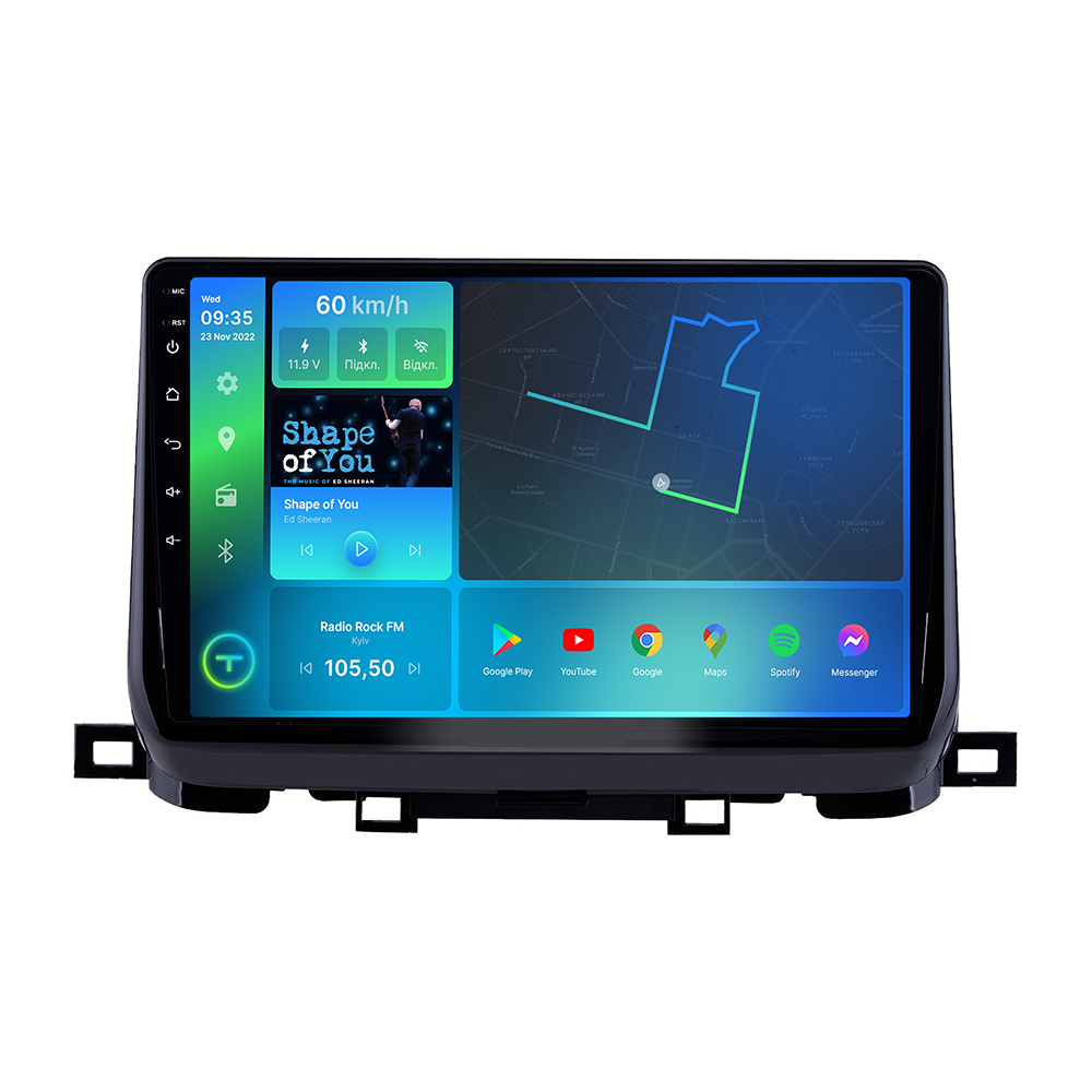 Автомагнитола штатная Torssen F10232 для Kia Sportage 2021- г. 4G/Carplay/DSP 2/32 GB 10" (202302549)