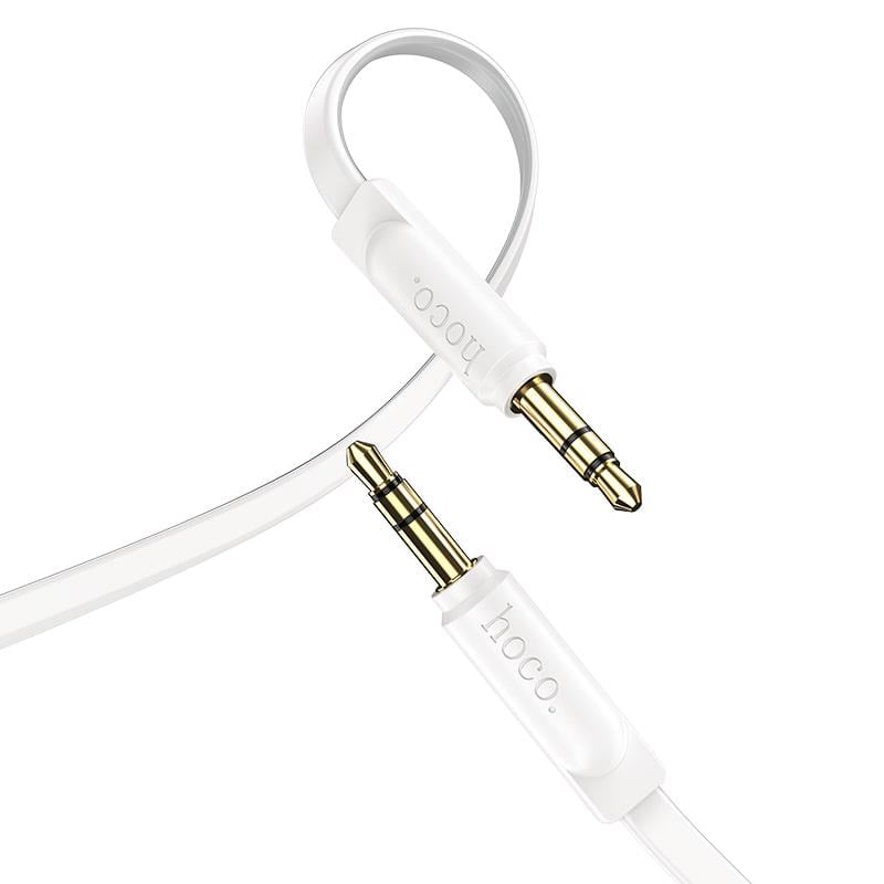 Кабель Hoco AUX audio cable UPA16 1 м White (9358a6da)