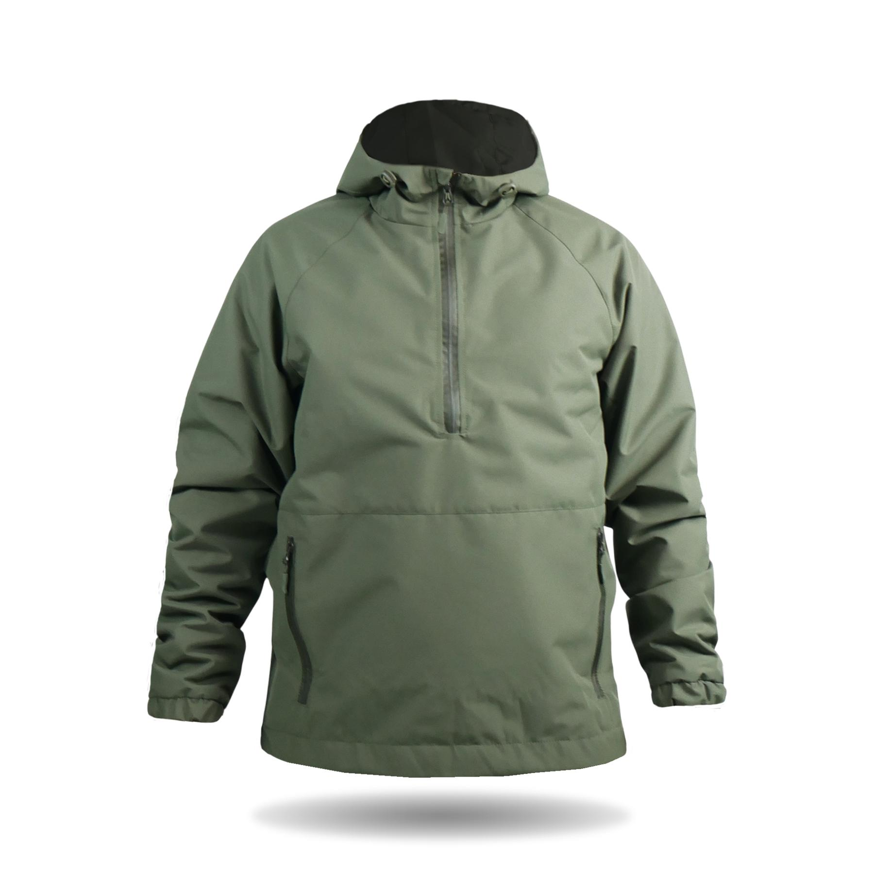 Куртка-анорак на зиму L Хаки (29692818)