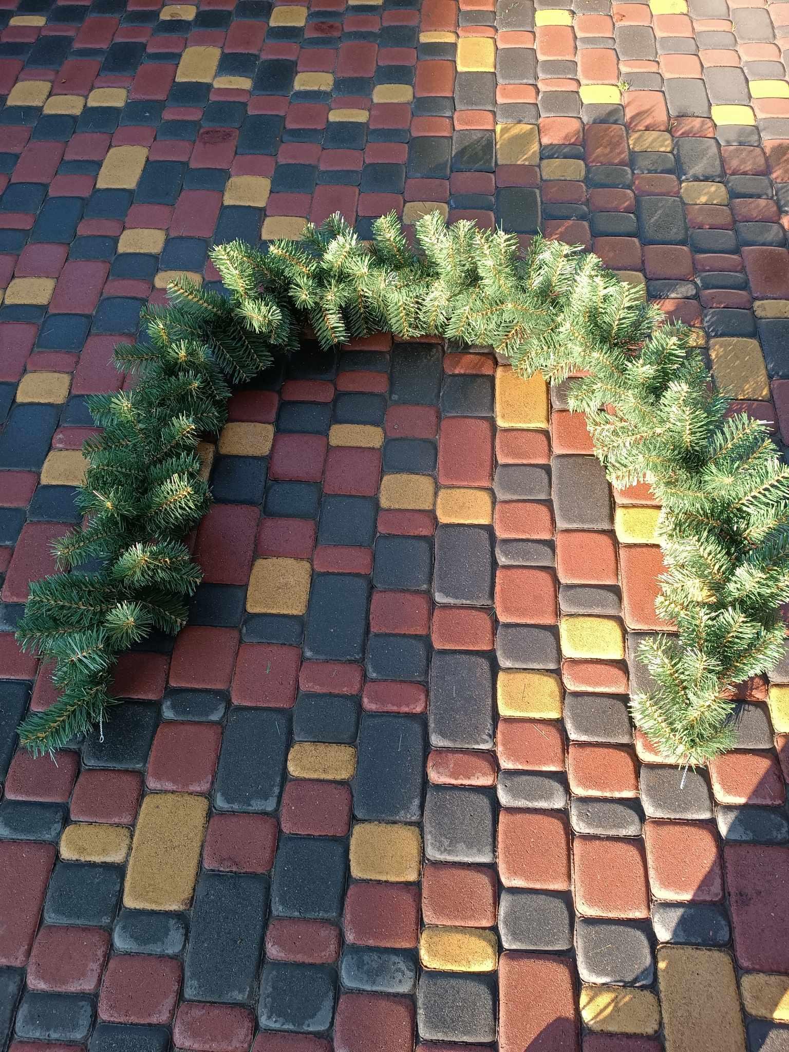 Гірлянда новорічна з ялинки штучна 2,7 м (2423582996) - фото 4 Гірлянда новорічна з ялинки штучна 2,7 м (2423582996) - фото 4