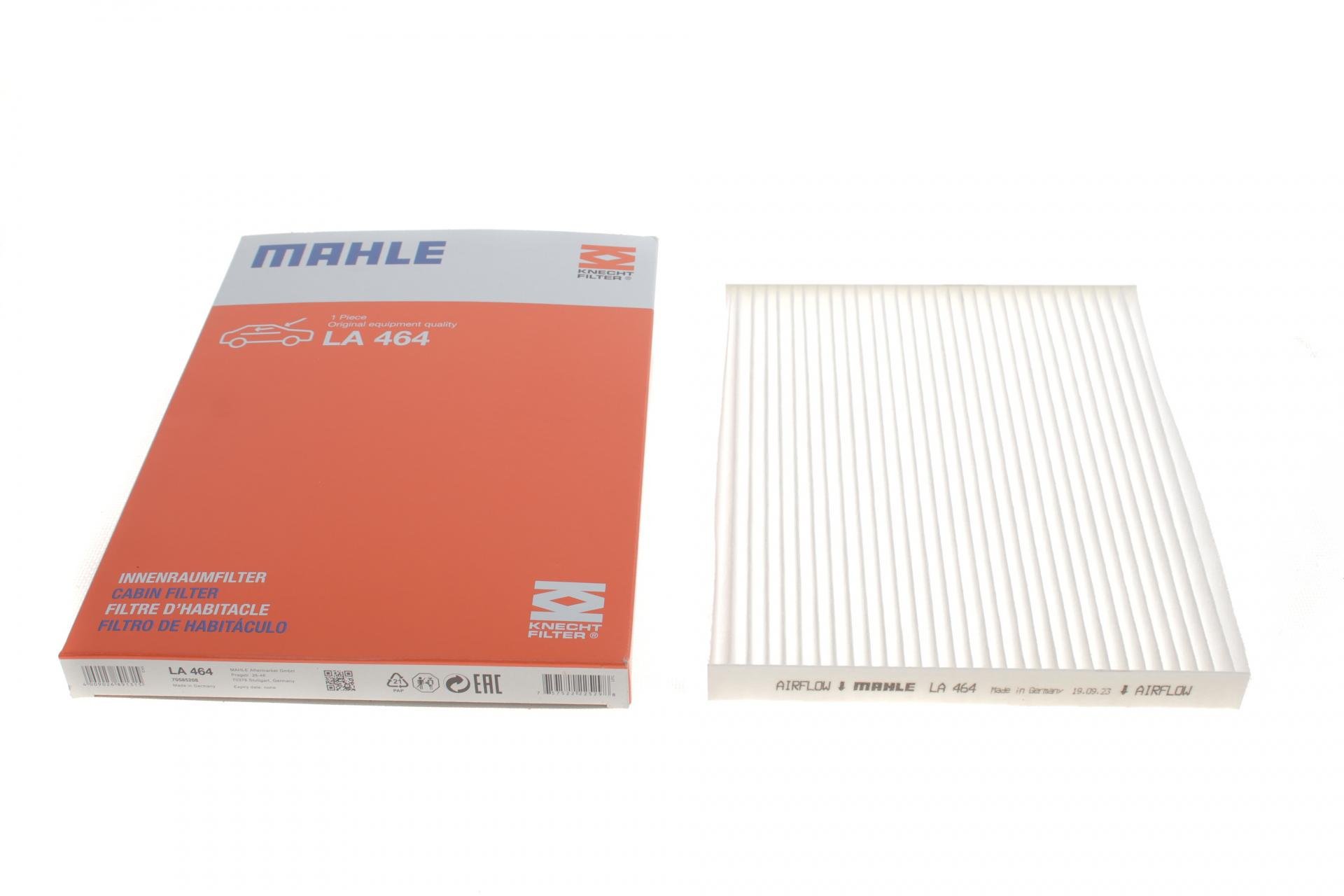 Фильтр салона KNECHT для Hyundai Tucson 06-/I30 12-/Kia Sportage 04- (LA 464)