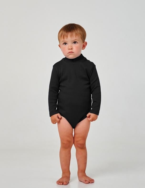 Боди-гольф Smil Кашкорс с начесом 68 см Черный (102760)