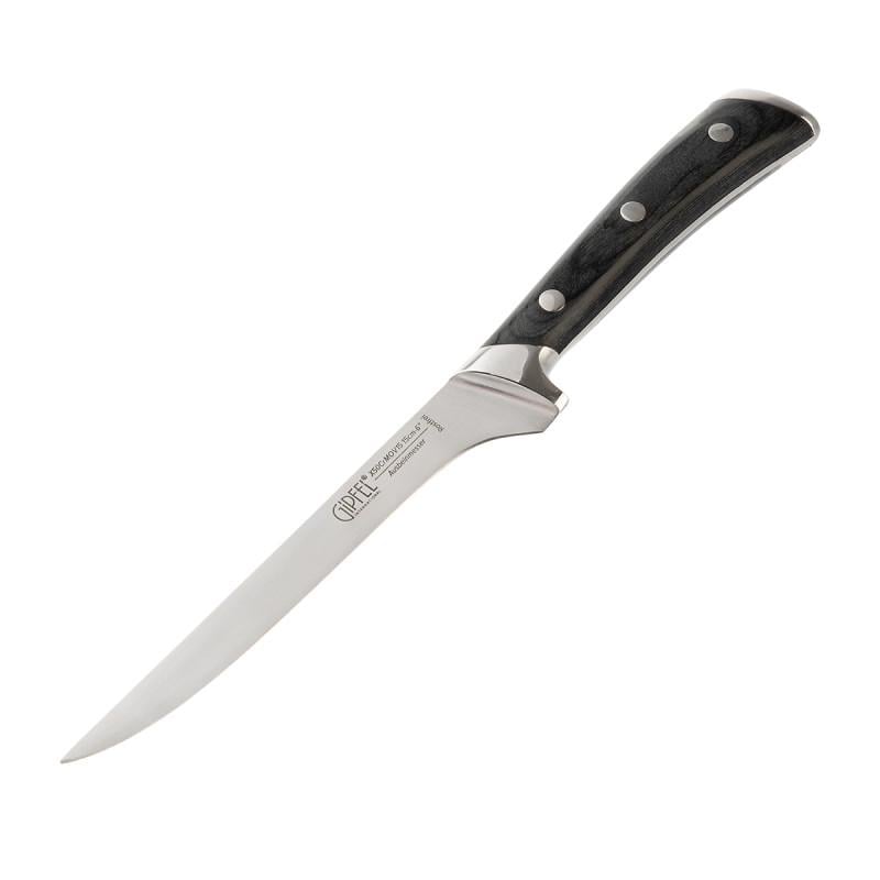 Нож филейный GIPFEL Laffi Black GP-9930 15 см (6-6-4725293)