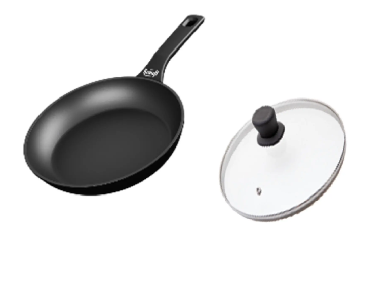 Сковорода Krauff Vizo с антипригарным покрытием со стеклянной крышкой 28 см (88-222-123)