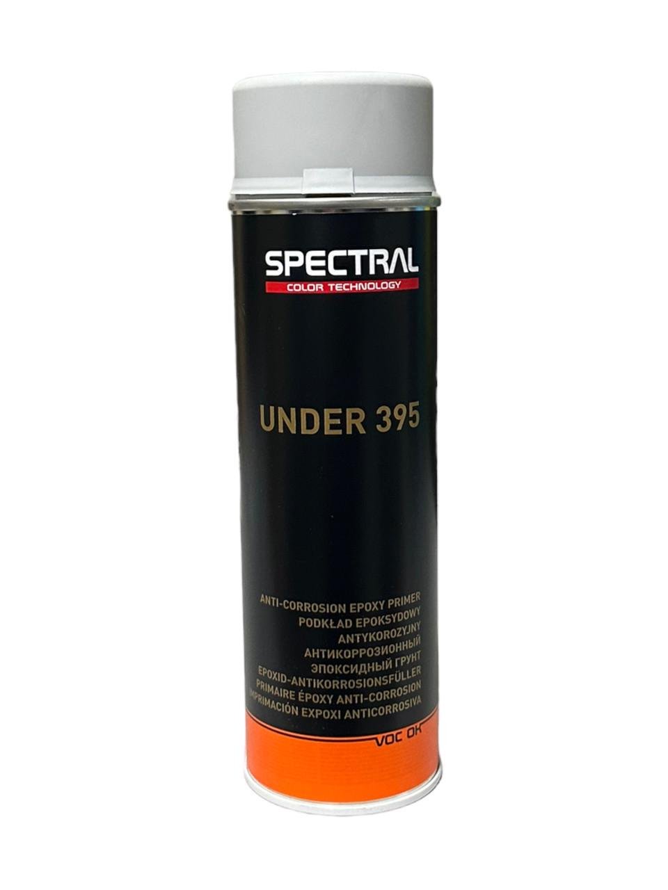 Грунт эпоксидный в баллончике SPECTRAL UNDER 395 P2 500 мл Серый