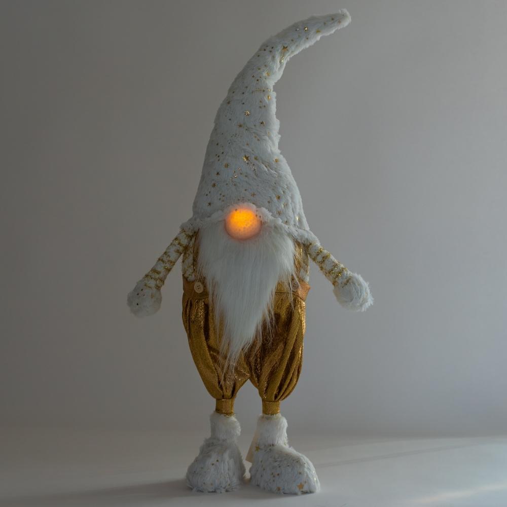 Фигурка с подсветкой Золотой гном 72 см