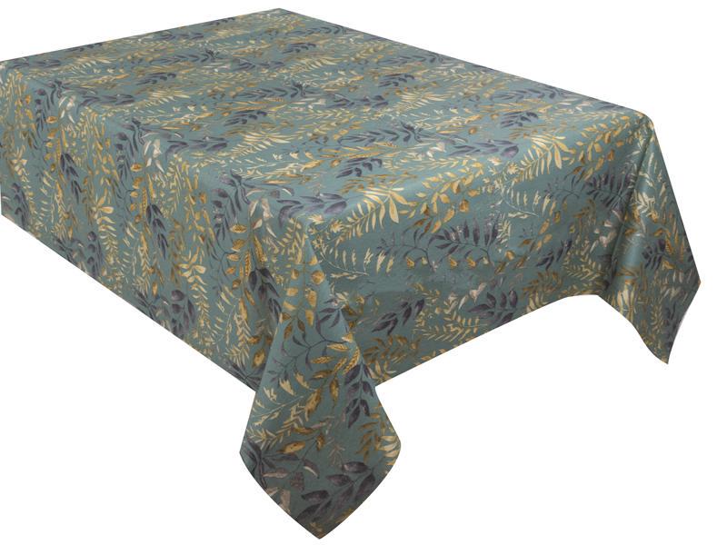 Скатерть водоотталкивающая Lefard Maracaibo 140x180 см Зеленый (715-371)