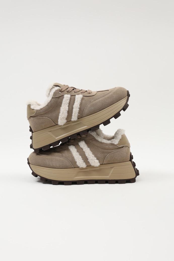 Кроссовки LONZA 192569 р. 36 Бежевый (18442_36) - фото 4 Кроссовки LONZA 192569 р. 36 Бежевый (18442_36) - фото 4