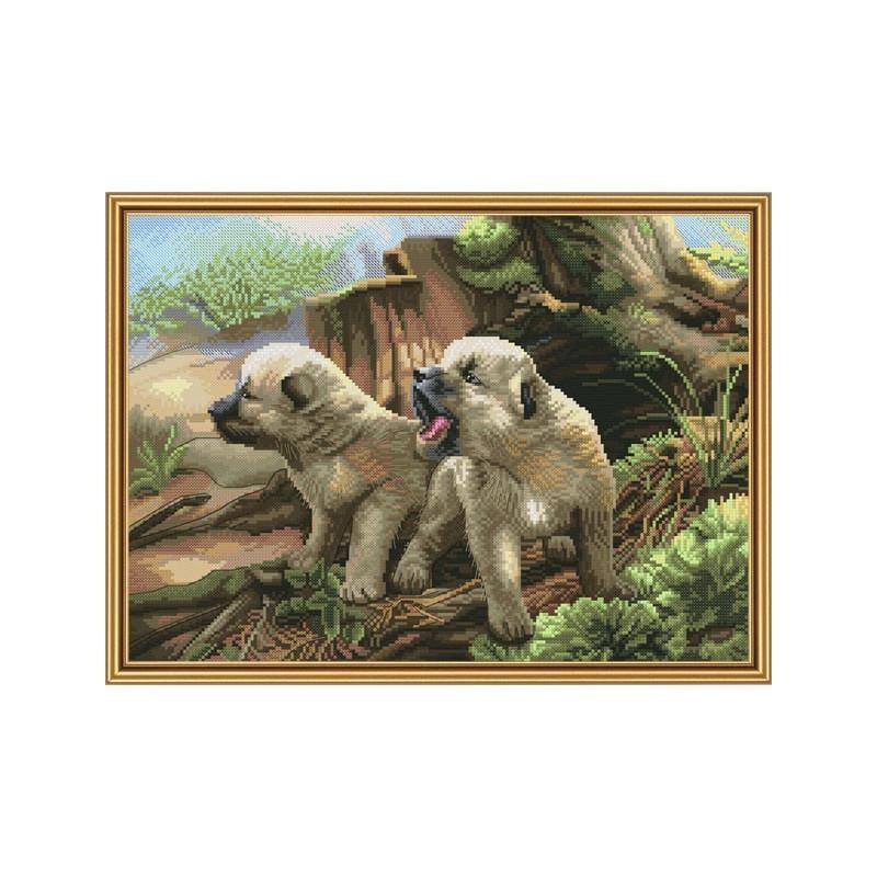 Набір для вишивки хрестиком Нова Слобода РЕ-3339 Мамо ти де (20611)