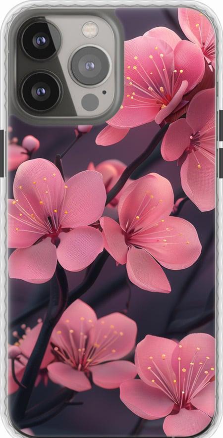 Чехол на iPhone 13 Pro Max Пурпурная сакура (6075pc-2371-42517)