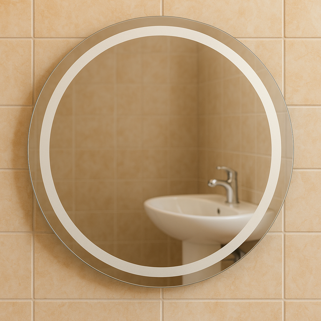 Зеркало в ванную MPS-18 45х45 см без подсветки круглое