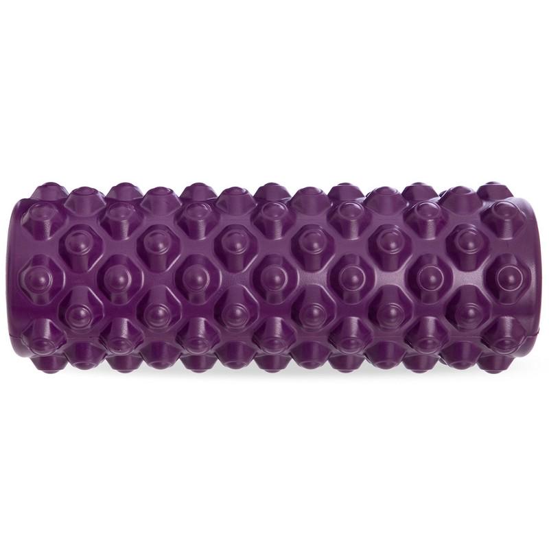 Роллер для йоги и пилатеса Grid Bubble Roller Zelart FI-5714 36 см Фиолетовый (NA004281) - фото 2 Роллер для йоги и пилатеса Grid Bubble Roller Zelart FI-5714 36 см Фиолетовый (NA004281) - фото 2
