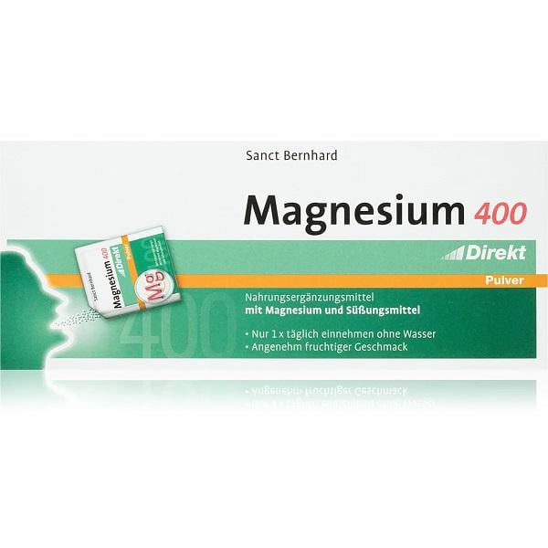 Микроэлемент Магний Sanct Bernhard Magnesium 400 mg g 60 пакетиков (000020644)