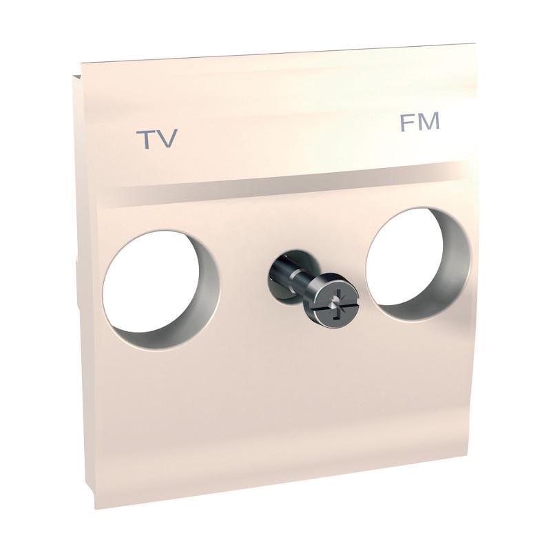 Центральная плата Schneider Electric Unica TV/R розетки Слоновая кость (MGU9.440.25)