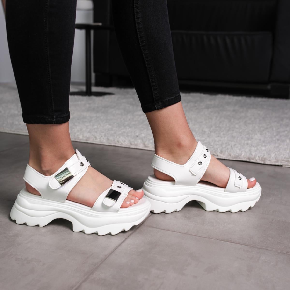 Сандалии женские Fashion р. 41 26 см Белый (3617)