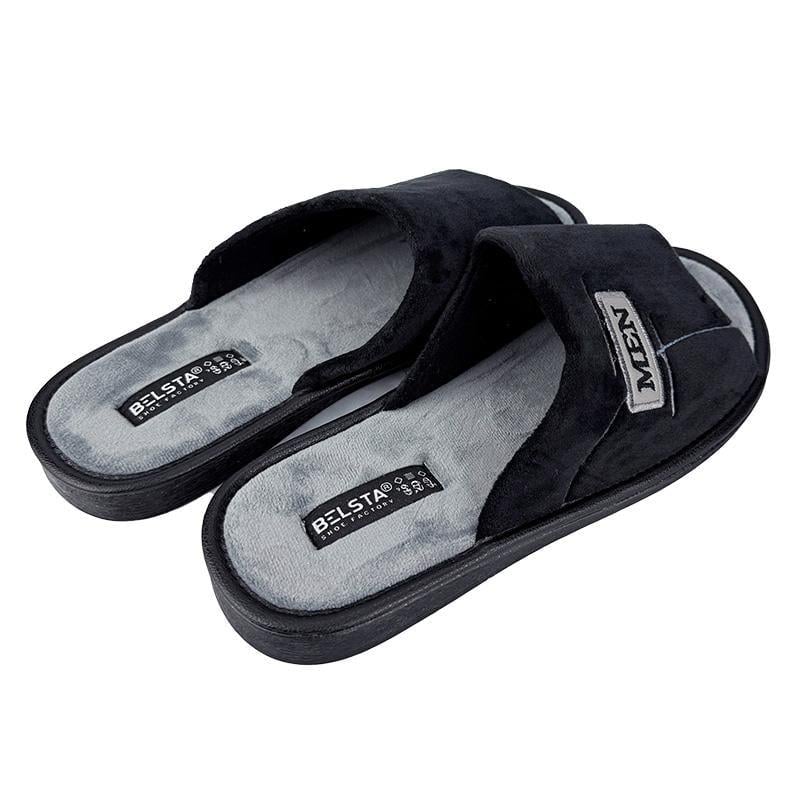 Комнатные мужские тапочки 05-25 p. 41 26,5 см Черный - фото 4 Комнатные мужские тапочки 05-25 p. 41 26,5 см Черный - фото 4