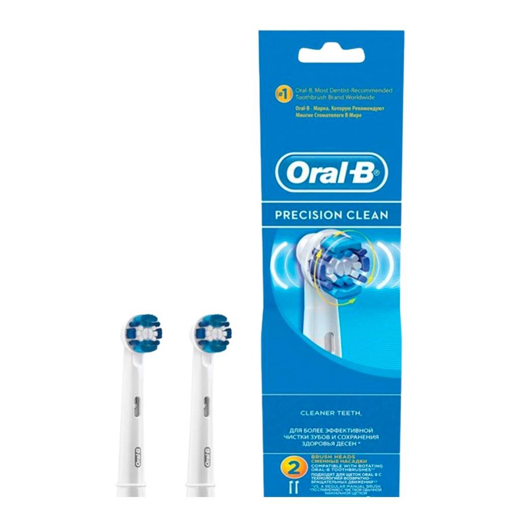 Насадка для зубної щітки Oral-B EB20-2 Precision Clean 2 шт. - фото 1