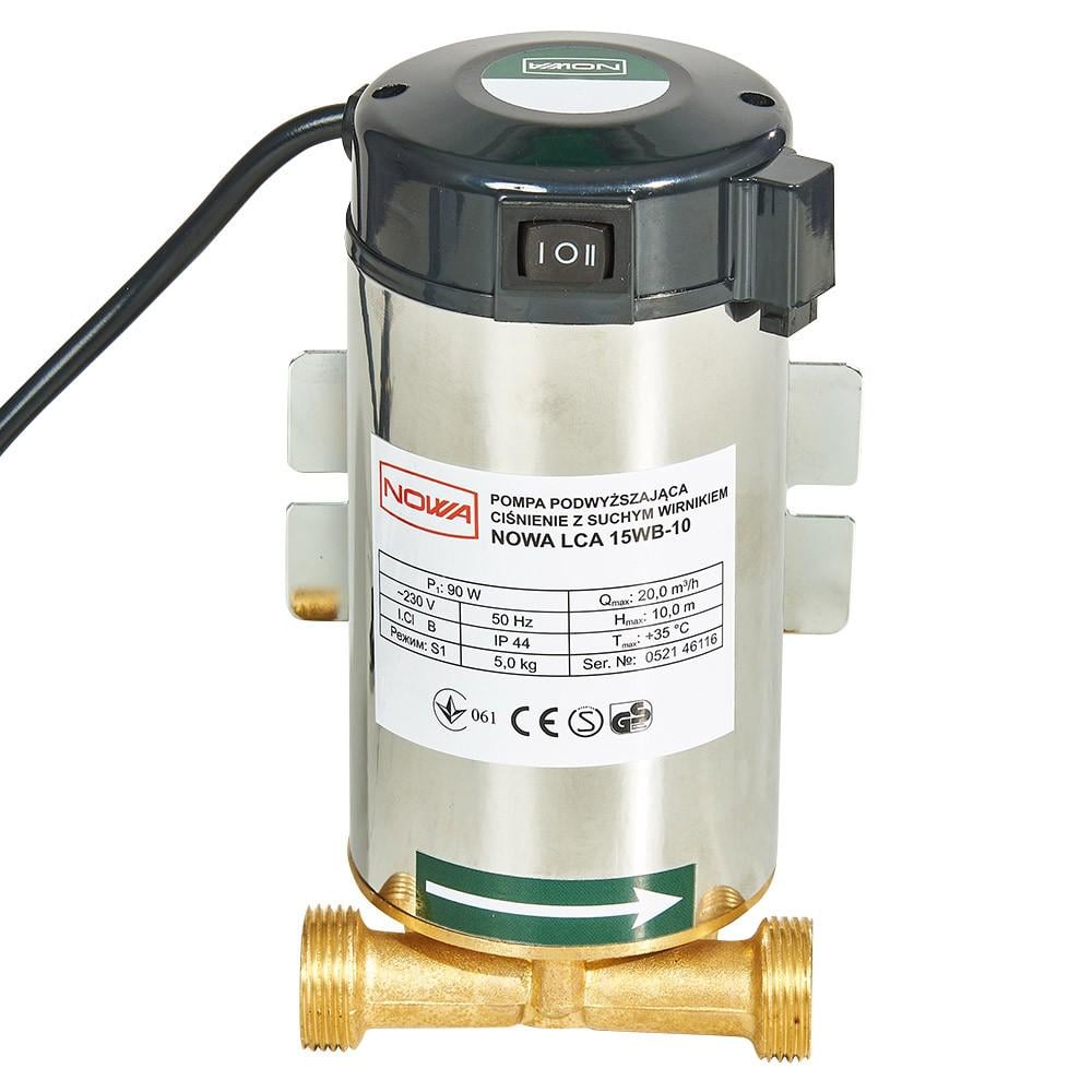 Вихревой насос для повышения давления с "сухим" ротором Nowa LCA 15WB-10 (150701)