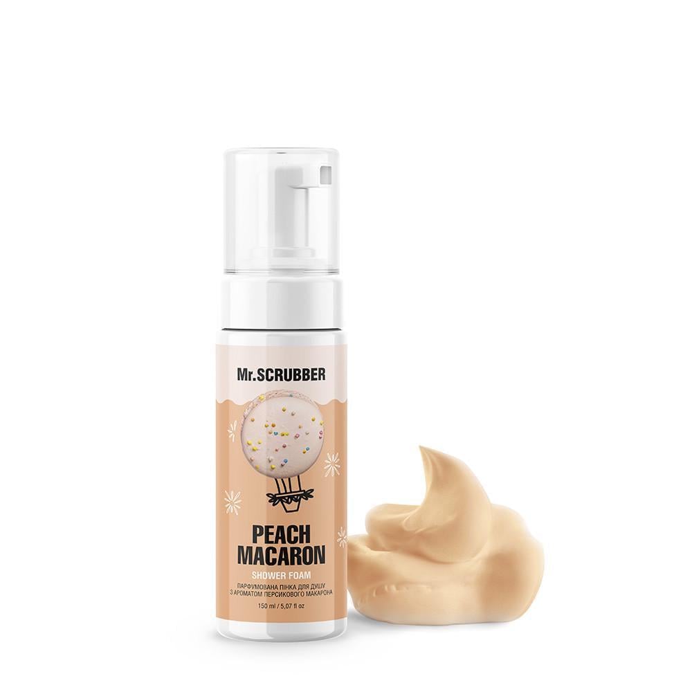 Пінка для душу Mr.SCRUBBER парфумована Peach Macaron 150 мл (2467155205) Пінка для душу Mr.SCRUBBER парфумована Peach Macaron 150 мл (2467155205)