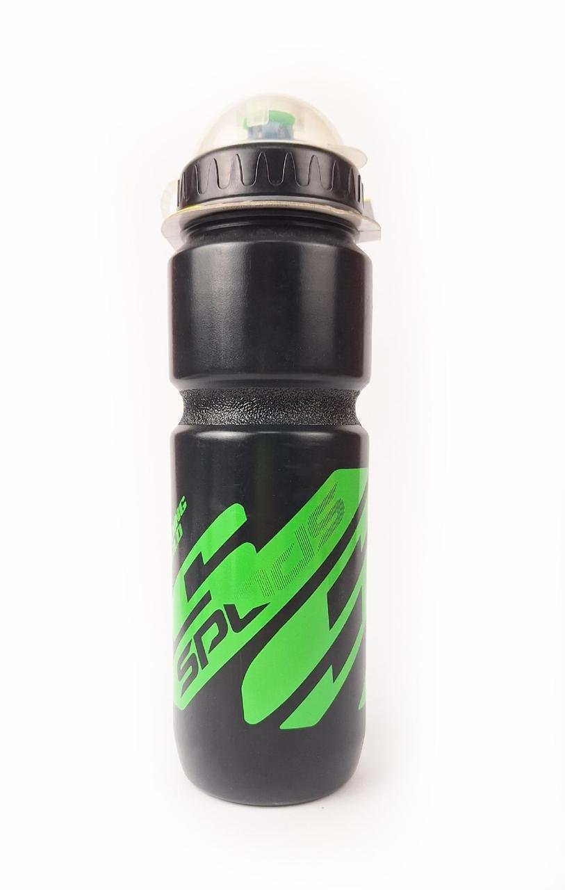Фляга велосипедна Spelli SWB-528L 800 мл Чорно-зелений (G0000324)