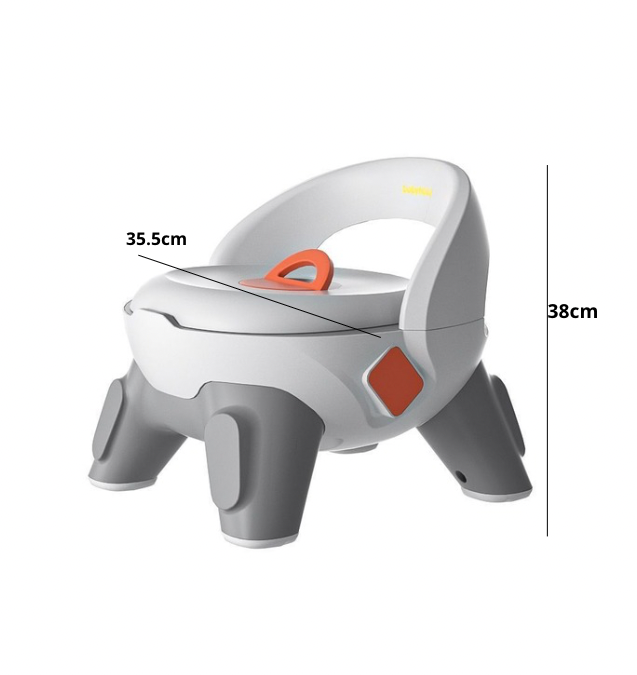 Горщик Трансформер Babyhood BH-142W Білий (29397268) - фото 2 Горщик Трансформер Babyhood BH-142W Білий (29397268) - фото 2