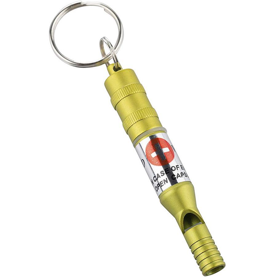Брелок-свисток Munkees 3385 Emergency Whistle Green