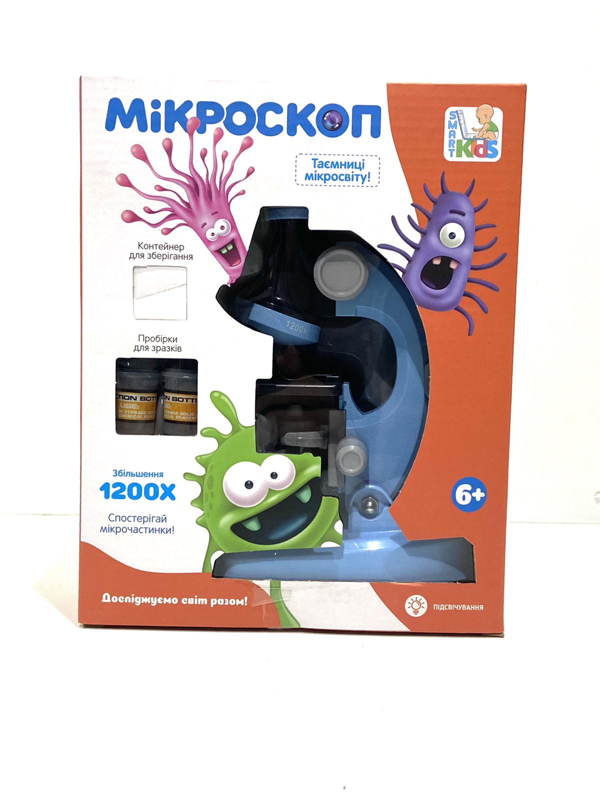 Игровой набор Limo Toy Микроскоп х1200 Голубой (SK 0026) - фото 4