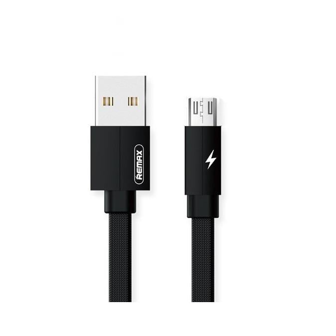 Кабель Remax RC-094m USB MicroUSB Kerolla 1 м Чорний (6954851284451)