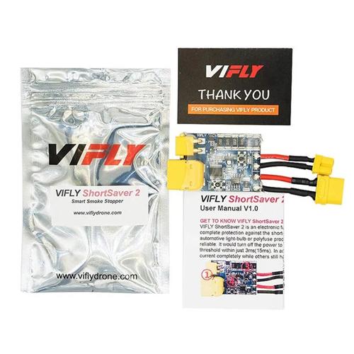 Запобіжник для FPV дрону VIFLY ShortSaver 2 Smart Smoke Stopper (3990-3eaf2) - фото 2