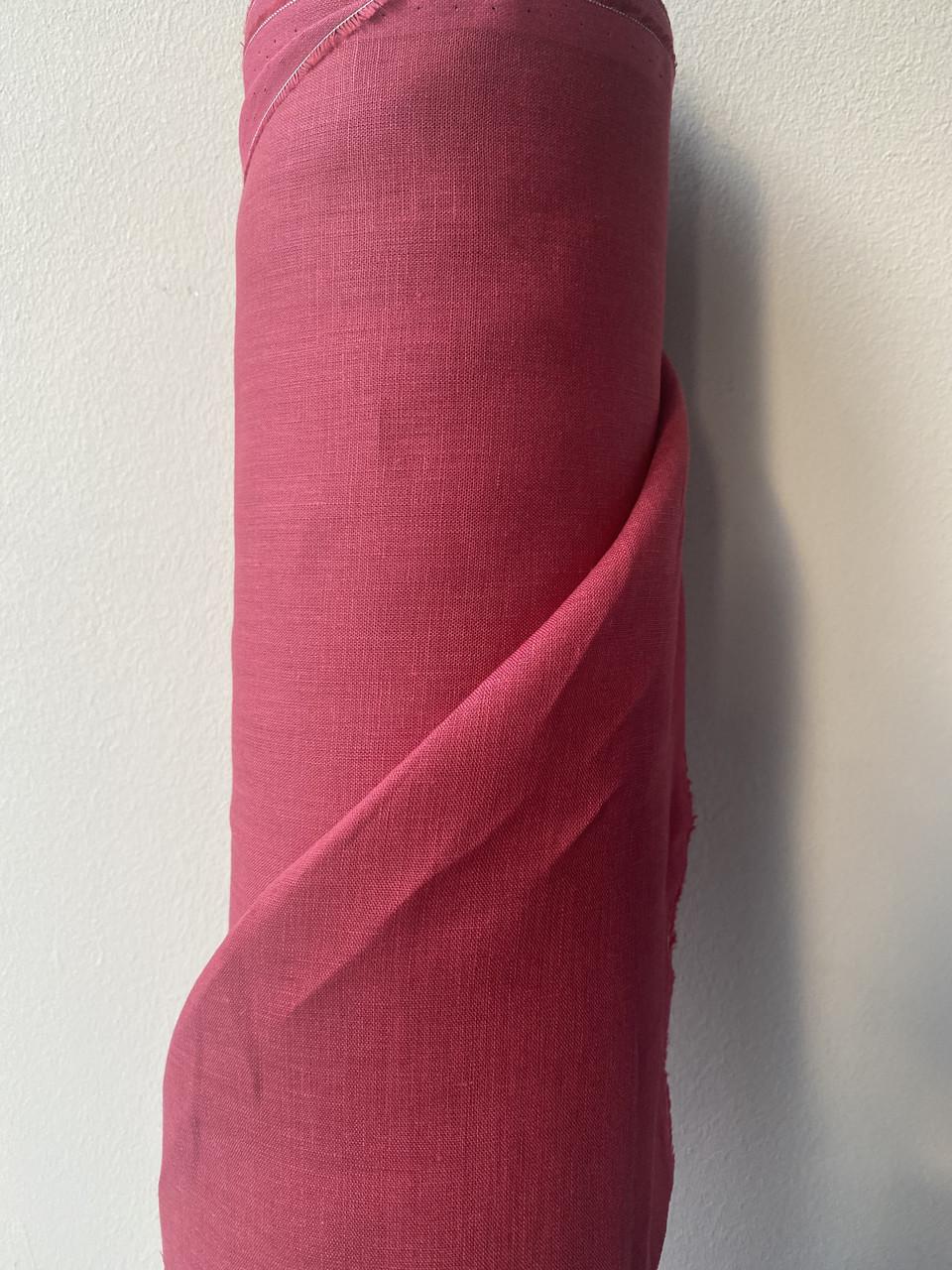 Ткань LINEN PLUS 100% лен 150 см 1293 Красный бархат - фото 5 Ткань LINEN PLUS 100% лен 150 см 1293 Красный бархат - фото 5